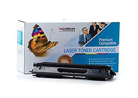 SuppliesOutlet Compatible with Brother TN115BK Toner Cartridge - Black - Compatible - For DCP-9040, DCP-9040cn, DCP-9045, DCP-9045cdn, DCP-9045cn, HL-4040, HL-4040cdn, HL-4040cn, HL-4050, HL-4050cdn, HL-4050cn, HL-4070, HL-4070cdw, MFC-9440, MFC-9440cn, MFC-9450cdn, MFC-9840, MFC-9840cdw