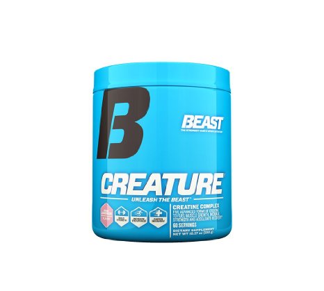 Beast Sports Nutrition, Creature Creatine Complex, Pink Lemonade, 10.58 Ounce