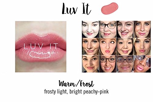 LipSense Liquid Lip Color, Luv It, 0.25 fl oz / 7.4 ml