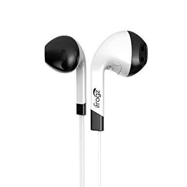 iFrogz Audio InTone Headphones with Microphone - White