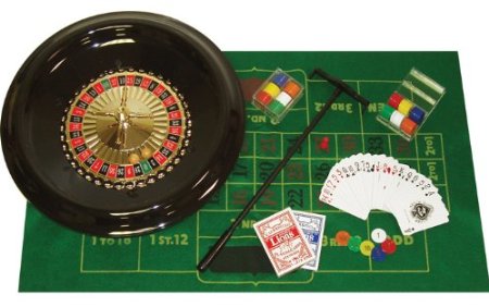 Trademark Poker 16-Inch Deluxe Roulette Set with Accessories