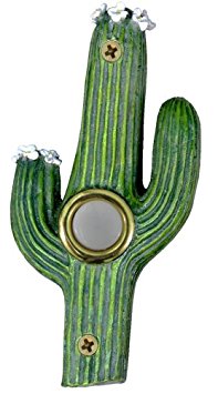Waterwood Handpainted Cactus Doorbell