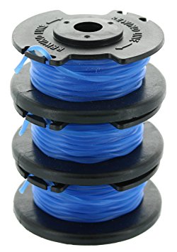 Ryobi One  AC14RL3A OEM .065 Line and Spool Replacement for Ryobi 18v, 24v, and 40v Cordless Trimmers (3 Pack)