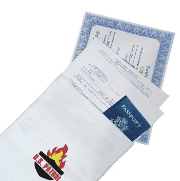 U.S. Patrol JB5076 Fire Resistant Document Bag