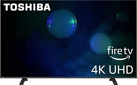 Toshiba All-New 55-inch Class C350 Series LED 4K UHD Smart Fire TV (55C350LU, 2023 Model)