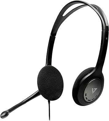V7 Wired Headset for Unspecified - Black
