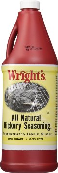 Wrights All Natural Hickory Seasoning Liquid Smoke - 1 Quart
