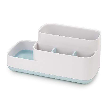 Joseph Joseph 70504 EasyStore Bathroom Storage Organizer Caddy Countertop, Blue