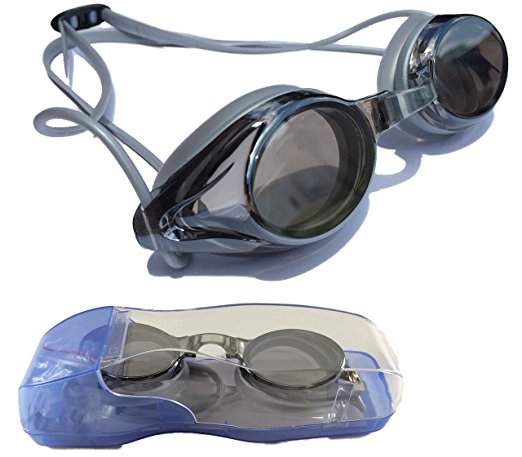 Perfect Seal Leopard 1.0 Mirrored Swim Goggles-Best Anti Fog Swimming Goggles on Amazon-Guaranteed Perfect Fit-Scratch and Leak Resistant