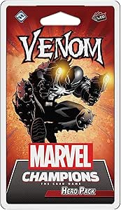 Fantasy Flight Games Marvel Champions Venom Hero Pack - Cooperative Strategy Game for Kids & Adults, Ages 14 , 1-4 Players, 45-90 Minute Playtime