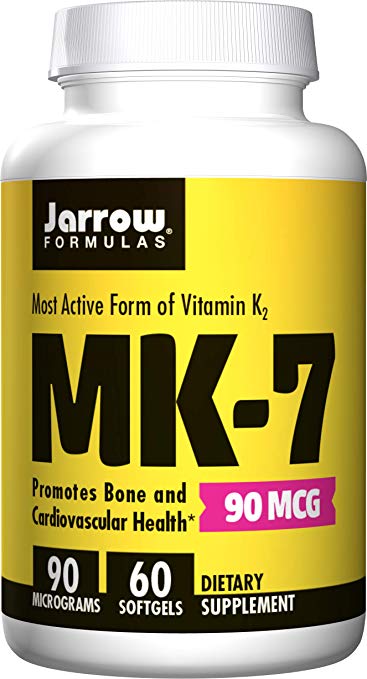 Jarrow Formulas Vitamin K-2 as MK-7-90 mcg 60 softgels