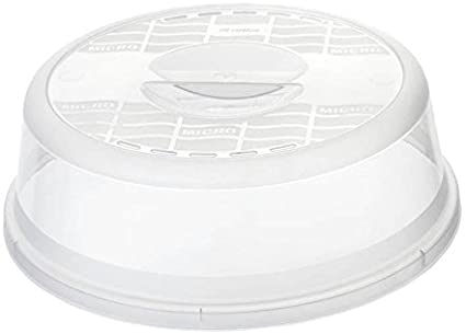 Rotho, Basic, Microwave cover, Plastic (PP) BPA-free, transparent, 28,5 x 28,5 x 9,2 cm