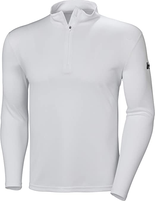 Helly Hansen Mens HH Tech 1/2 Zip Lightweight Quick Dry Moisture Wicking Active Performance Long-Sleeve Shirt Top