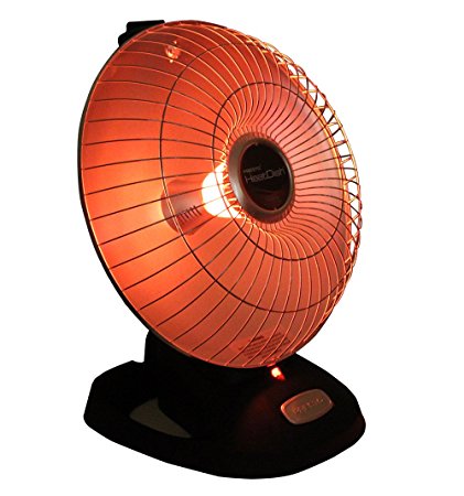 Presto Heat Dish Parabolic Electric Heater With Quick, Concentrated Heat