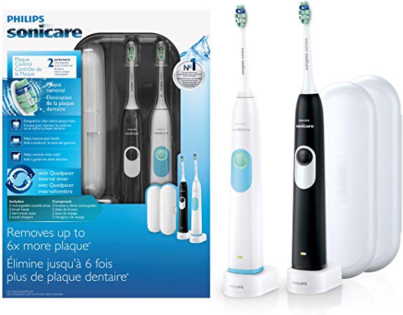 Philips Sonicare 2 Series Plaque Control Electric Rechargeable toothbrush, Hx6252/86, 656 Grams