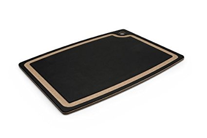 Epicurean Gourmet Series 18-Inch-by-13-Inch Cutting Board with Cascade Effect, Slate with Natural Core