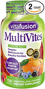 Multi-Vite BPWtQh Gummy Vitamins for Adults, (Family Bundle)