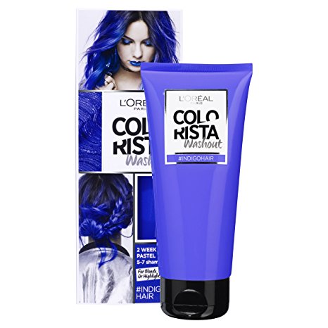 L'Oreal Colorista Washout Indigo Blue Semi-Permanent Hair Dye