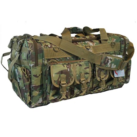 Mens Large 30" Inch Duffel Duffle Military Molle Tactical Cargo Gear Shoulder Bag
