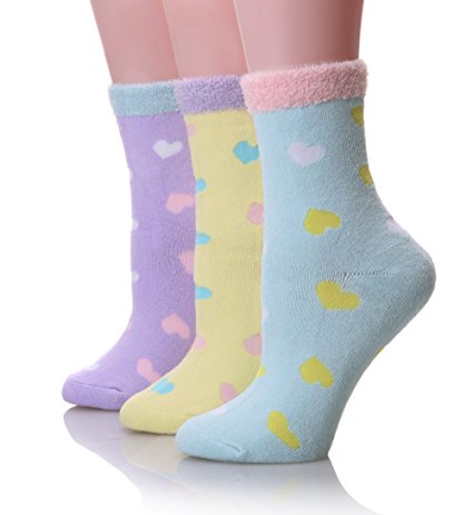 Dosoni Women's Cute Super Warm Cozy Home Winter Socks Pack of 3