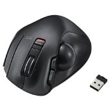 ELECOM Wireless Trackball Mouse w5 button and tilt function Black M-XT1DRBK from Japan
