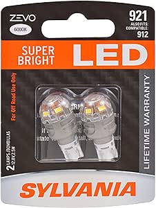 SYLVANIA ZEVO 921 T-5 White LED Bulb (Pack of 2)