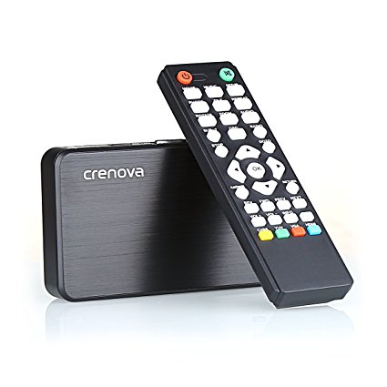 Crenova MP023 Media Player HDMI VGA Video Player USB OTG SD AV TV AVI RMVB