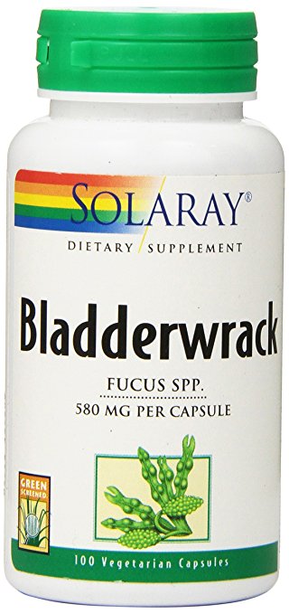 Solaray Bladderwrack, 580 mg, 100 Count
