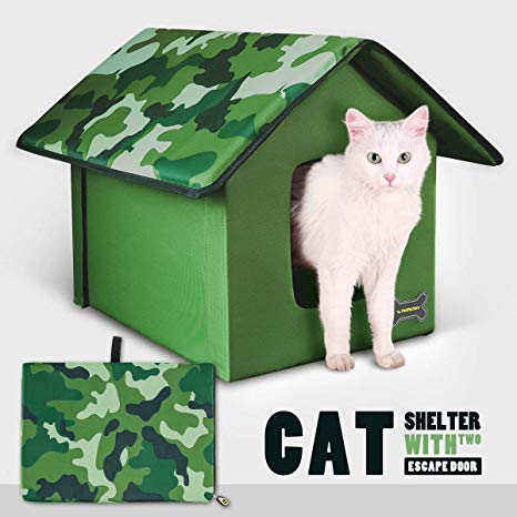 Petfactors Kitty House Heated and Unheated