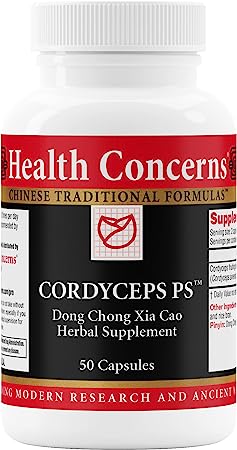 Health Concerns - Cordyceps PS - Respiratory Support - 50 Capsules