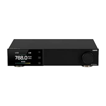 Topping D70 PRO Sabre DAC ES9039SPRO XU316 Bluetooth 5.1 LDAC Aptx-Adaptive HiFi Decoder (Black)