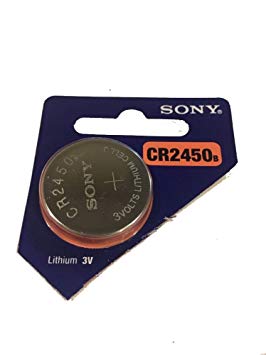 Sony CR2450B1A Lithium Electronic  3V  battery 1pk