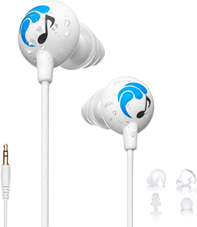 Swimbuds Sport Premium Waterproof Headphones (Wired 3.5 mm Jack)