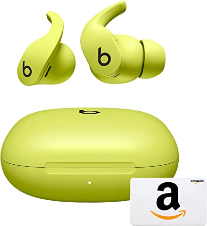Beats Fit Pro with $25 Amazon Gift Card - Volt Yellow