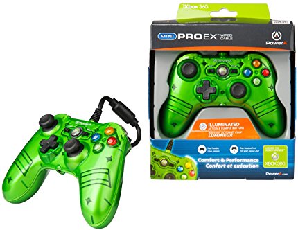 Mini Pro EX Controller for Xbox 360 - Green (Wired)