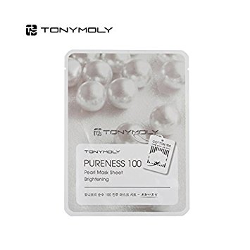 Tonymoly Pureness 100 Mask Sheet (10-Piece Pearl Mask)