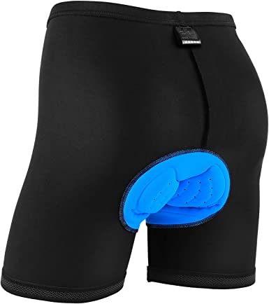 Ohuhu Cycling Shorts, Padded Cycling Shorts Mens Cycling Underwear Undershorts with 4D Padded Gel Breathable and Anti-Slip Breathable CHRISTMAS DECORATIONS SALE CLEARANCE