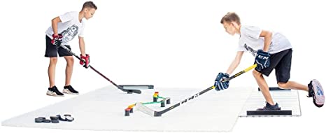 Hockey Revolution My Puzzle Dryland Flooring Tiles - Slick Interlocking Training Surface for Stickhandling, Shooting, Passing - Suitable for Indoor & Outdoor Use - Build Your Own Platform