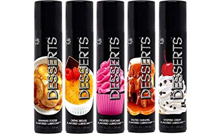 Wet Desserts 1 oz Sampler Pack (5 Bottles per Pack)