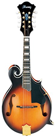 Ibanez M522SBS F-Style Mandolin, Brown Sunburst High Gloss