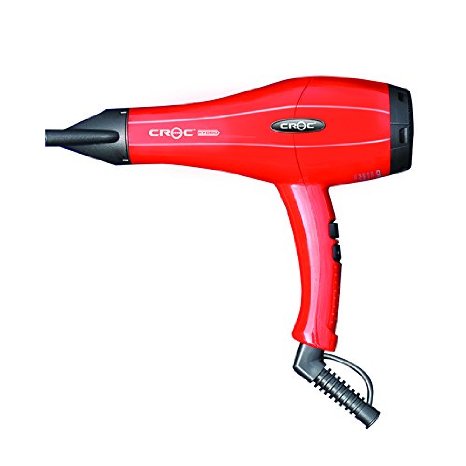 Croc Hybrid (AC / DC Combined) Blow Dryer Red