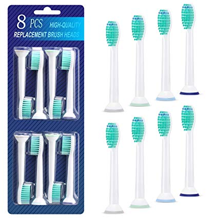 Replacement Toothbrush Heads Compatible with Philips Sonicare Brush Heads for Phillips Sonicare Toothbrushes, Electric Toothbrush Replacement Heads for Phillips Sonicare Replacement Heads