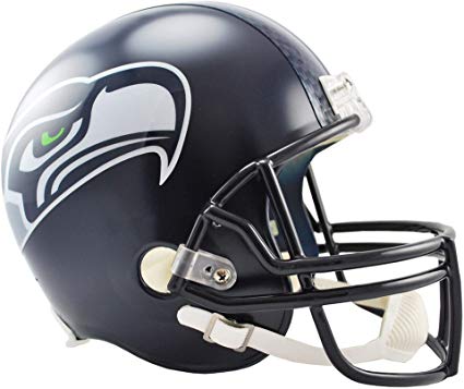 Riddell Seattle Seahawks VSR4 Full-Size Replica Football Helmet - NFL Replica Helmets