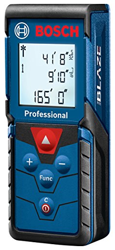 Bosch GLM165-40 Blaze Pro Laser Distance Measure, 165'