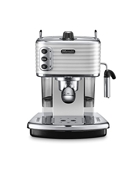 De'Longhi Scultura ECZ351W Traditional Pump Espresso Machine - White