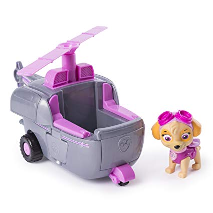 Paw Patrol Skye’s Transforming Helicopter with Flip-open Turbines, for Ages 3 and Up