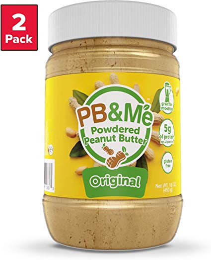 PB&Me - 2-Pack (1LB) - Traditional - Powdered Peanut Butter 2 Count