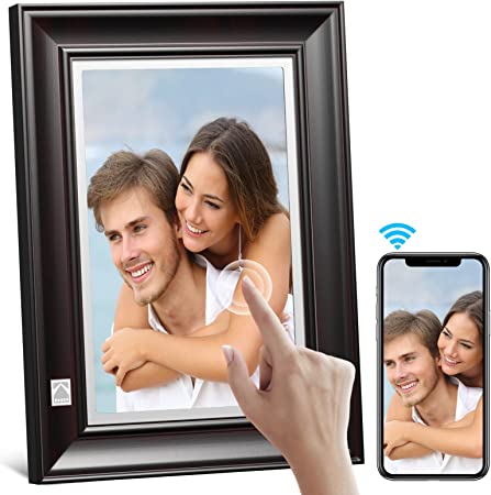 WiFi Digital Picture Frame, KODAK 10.1 Inch 1920 x 1200 IPS FHD Touchscreen Digital Photo Frame, Easy Setup to Share Photos or Videos, Electronic Picture Frame with 32GB Storage