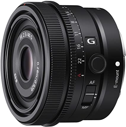 Sony FE 40mm F2.5 G Full-Frame Ultra-Compact G Lens