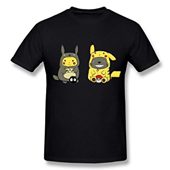 Men's Pokemon Pikachu Pokeball Spoof White T shirt by Maven
